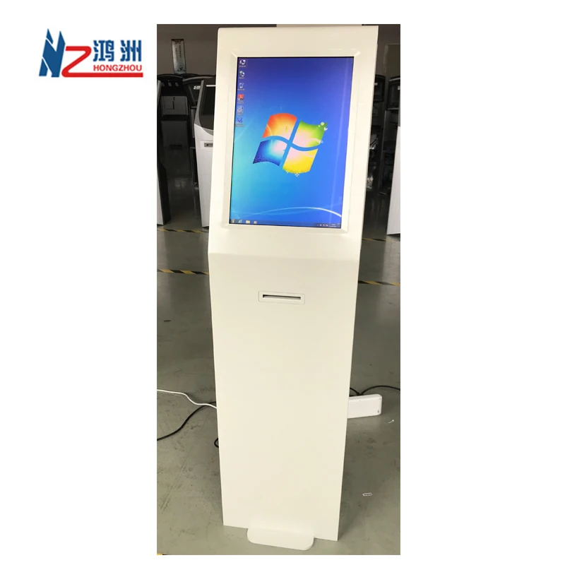 Shenzhen touch screen payment kiosk with coin and cash acceptor