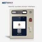 8 inch Multiple Face Recognition Lock Door Access Control System with Camera Wifi Power adapter Facial Recognition