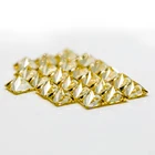 3A grade gems 8*10mm 9*11mm loose cz stone Asscher cut cubic zirconia stones