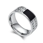 Factory Wholesale Unique Fashion Unisex Zircon Stone Arab Men Ring Pop