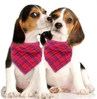 custom pet dog cat cotton bandana suitable for small medium and large pet dog cat
