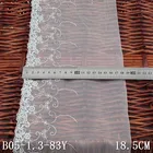 Tulle embroidery lace 18.5cm garment Nylon lace trim