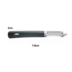 Free Sample Anti-Rust Zinc Alloy Handle Pp Material 402 Blade Kitchen Tool Fruit Vegetable Peeler