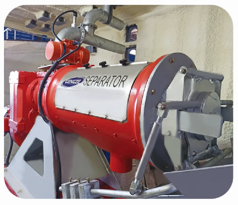 agricultural cow dung dewatering separator machine animal manure dehydrator-1