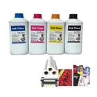 1000ml 1Liter CMYK Dye Sublimation Paper Printing Transfer Sublimation Ink