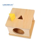 Toys Early Wooden Education Toy LeaderJoy Early Learning Toys Education Imbucare Box Wooden Toys Montessori Kids