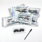 Eyelash Eyelashes Eyelash Packaging 3D Mink Luxury Eyelashes Vendor Customized Boxes