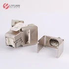 LY-KJ5-30 stp keystone jack Module for stp Cat5e/cat6 network cable