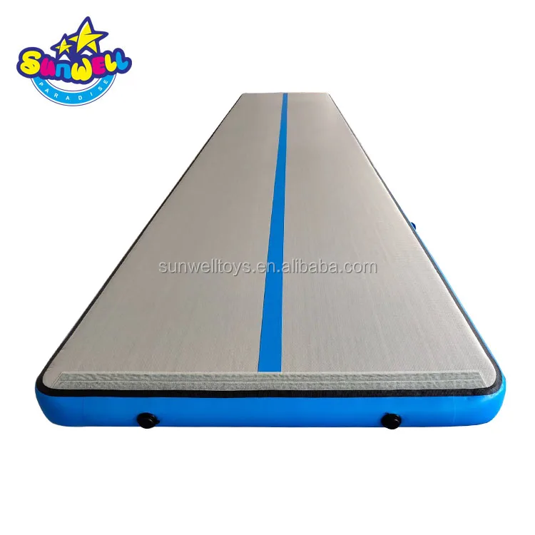 OEM 6m 8m 10m 12m Gymnastics Training Inflatable Airtrack gymnastics inflatable tumbling mat factory