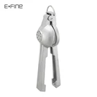 EFINE Aluminum Alloy Metal Lemon Lime Squeezer Citrus Orange Juicer Manual Hand Squeezer