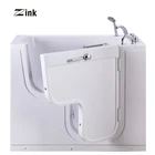 China supplier free standing walk in bath tub for old and disabled people