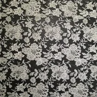 Wedding Fabric Lace Ivory Dress Beaded Embroidery With Sequins For Bridal