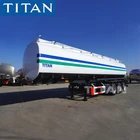 gasoline transport truck trailer crude oil tanker trailers petroleum tanker trailer for sale