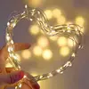 Mini Cr2032 Battery Operated Warm White 20 LEDs Christmas Light String with more colors