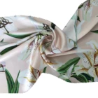 Mulberry Plain Silk Fabric 100% Pure For Pillowcases Bedding Garment