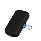 New small charger with keychain Portable Mini Finger magnetic power bank