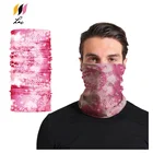 Pink Beauty Skull Face Mask Multi Purpose Head Wear Quick Dry Tube Bandana