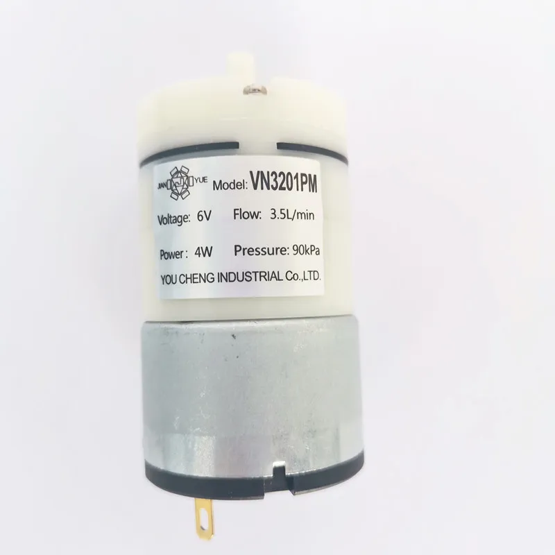 Fornecimento de fábrica micro bombas de ar de plástico DC bomba de ar de diafragma de alta pressão mini bomba de vácuo fornecedor