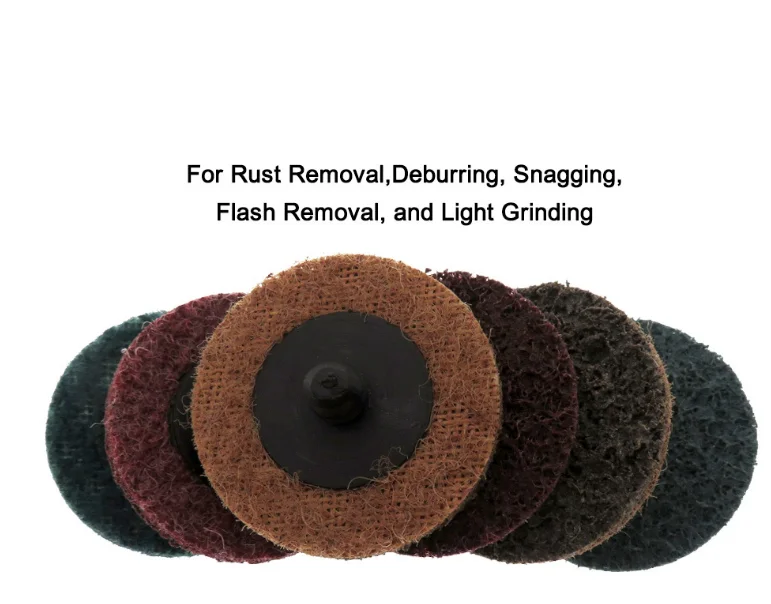2-Inch Fine/Medium/Coarse Quick Change disc with Assorted "Roloc" Surface Conditioning