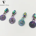 Metal Zipper Metal Metal Zipper Pull Hot Selling Zinc Alloy Zip Pull Custom Metal Slider Zipper Puller For Bags