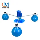 2HP impeller aerator oxygen generator hot selling floating ball aerator plastic cheap price aerator