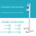 Hand Hand Sanitizer Stand Adjustable Pedal Operated Soap Sanitizer Stand Manual Liquid Soap Hand Touchless Stand