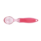 Wholesale custom tpr plastic personalised small plastic ice cream scoop spoon