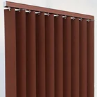 89mm Slats Real Wood Basswood Vertical Blinds