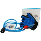 Cat Pet Grooming 2-In-1 Cat Dog Pet Massage Glove Pet Hair Remover Glove Pet Grooming Glove