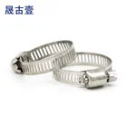 clamp stainless steel bolt hose tube pipe clamp clip throat hoop