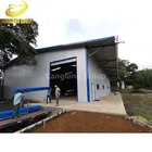 low cost mini industrial storage prefab steel building warehouse in philippines