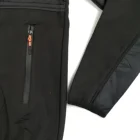 Zipper-up Hooded 100% Polyester Fleece Hoodie OEM Custom Hoodies