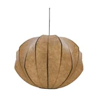 Most Popular White Lantern Lamp Silk Ceiling Lighting Modern Chandelier Pendant Light