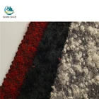 wholesale tweed set boucle merino Jacquard jersey blended weft wool knitting fabric wool