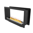 1500mm Ventless Double Side Openning Inserted Intelligent Bio Alcohol Fireplace