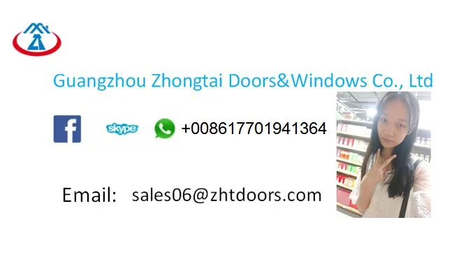 product-China Manufacturer 97 Aluminum Garage Door with Glass Free Mask-Zhongtai-img-3