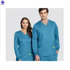 Hospital Scrub Uniform Scrubs Uniforms 2020 Popular Designs Unisex Nurse Top and Pants Scrub Uniform for Hospitals
