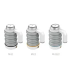 New Portable Travel Automatic Shut-off Silicone Collapsible 05L Electric Kettle With Tea Cup