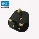 BS1363 13A UK plug with BS/Kitemark Approval