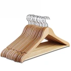 high quality design custom cheap cloth wooden hanger