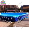 Customized Intex Metal Frame Above Ground Swimming Pool For Sale