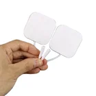 2"*2"Square TENS Unit electrodes pads Electrode Lead Wires/Cable tens wire electrode slice