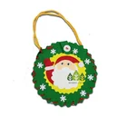 Felt Christmas Decoration Cute Felt Kids Candy Basket Tote Bag