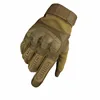 Cmart Police & Military Supplies Full Finger Touch screen Rubber Knuckle Wholesale Tactical Gloves