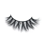 Customized hand made mink lashes 3d faux mink bottom eyelashes 16mm