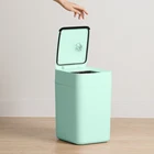15.5L household garbage trash bin plastic infrared sensor automatic dustbin