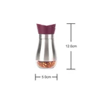 glass spice kitchen utensil for pepper and salt