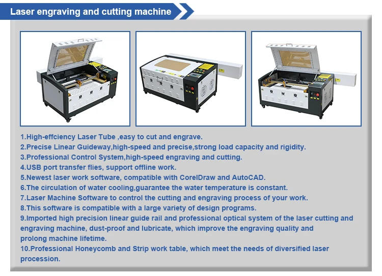 Factory Supplier Mini CNC 4060 Laser Cutting Machine Foam Laser Cutting Machine