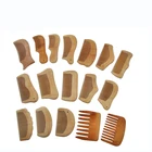 Custom bamboo hand made wooden hair comb