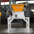 400x400 model new design Plastic/ files /wood /rubber/paper household waste plastic shredder
